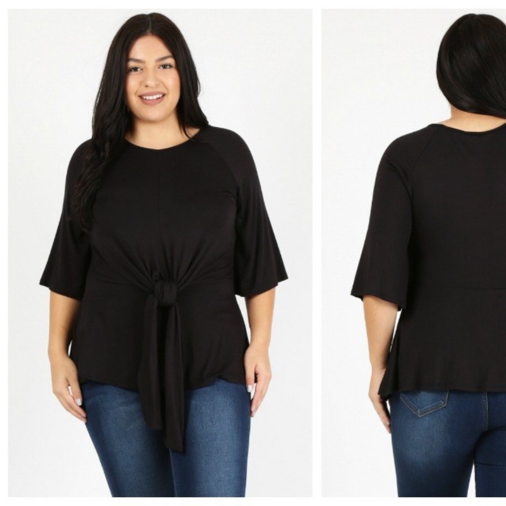 Tie Front Top